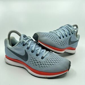 Nike Air Zoom Pegasus 34 Women’s Size 7.5 Blue Running Shoes Sneakers 880560-404